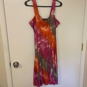 Medium Tango Mango dress, beautiful colors, very twirly